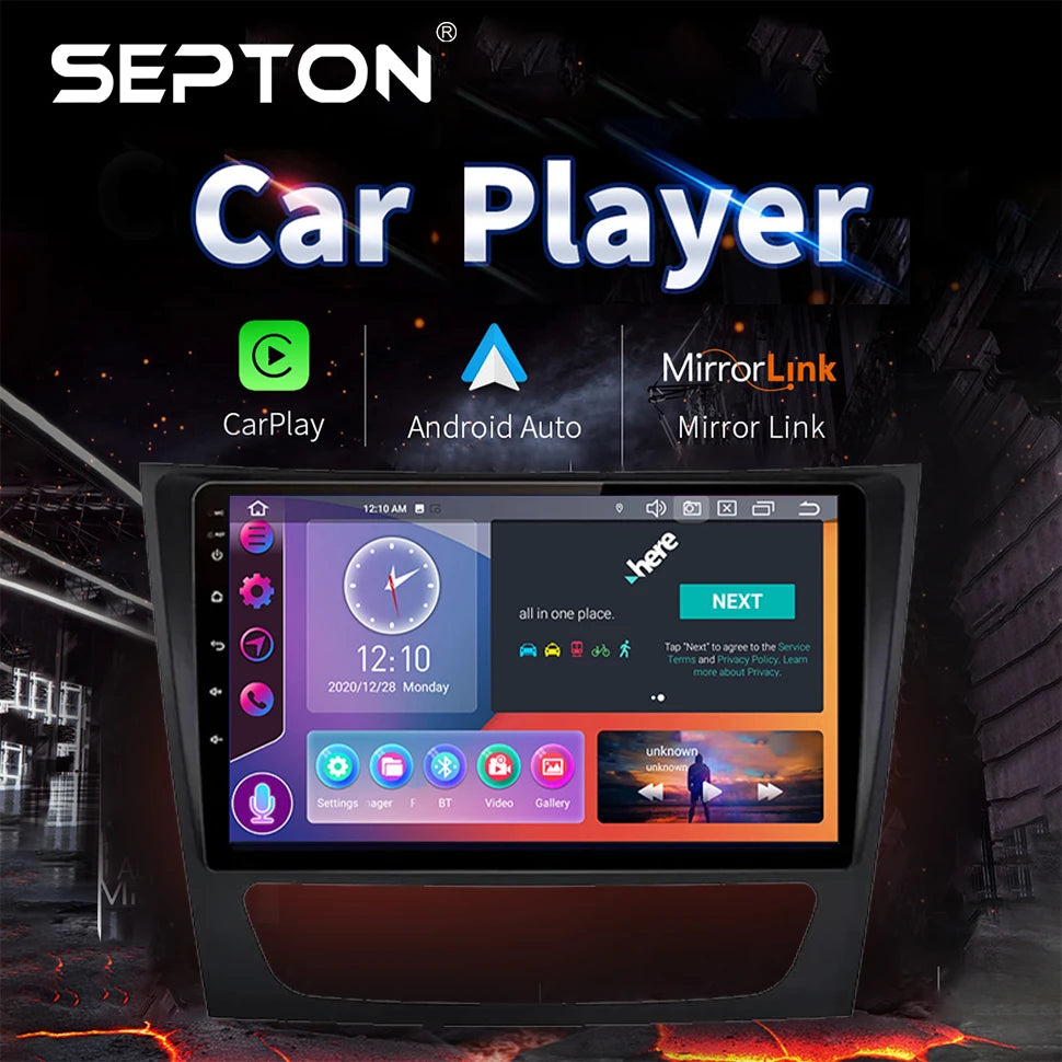 SEPTON Car Radio Stereo Audio for Mercedes Benz E-class E Class W211 E200 CLS 2002-2010