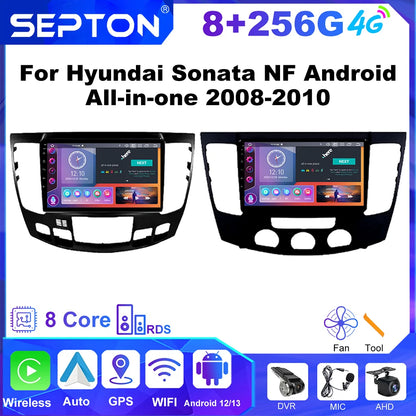 SEPTON Car Radio Stereo Audio for Hyundai Sonata NF Android All-in-one 2008-2010