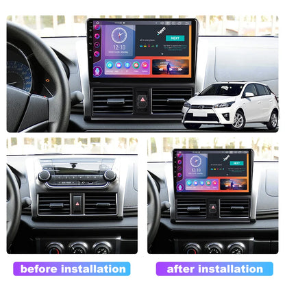 SEPTON Car Radio Stereo Audio for TOYOTA VIOS YARIS 2013 - 2016