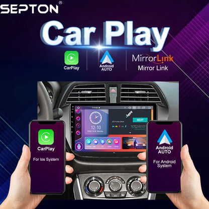 SEPTON Car Radio Stereo Audio for Suzuki SX4 2 S-Cross 2012 - 2016