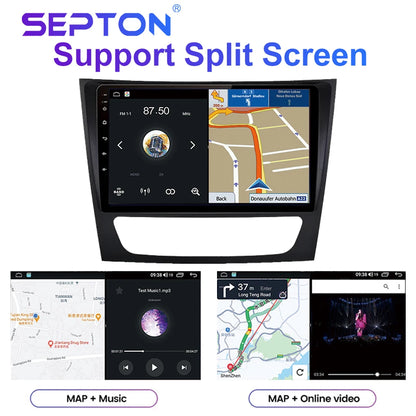 SEPTON Car Radio Stereo Audio for Mercedes Benz E-class E Class W211 E200 CLS 2002-2010