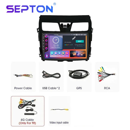 SEPTON Car Radio Stereo Audio for Nissan Teana Altima 2013-2018