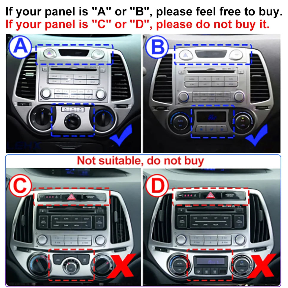 SEPTON Car Radio Stereo Audio for Hyundai I20 2008 - 2012