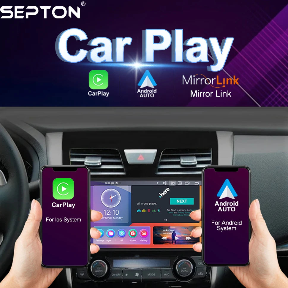 SEPTON Car Radio Stereo Audio for Nissan Teana Altima 2013-2018