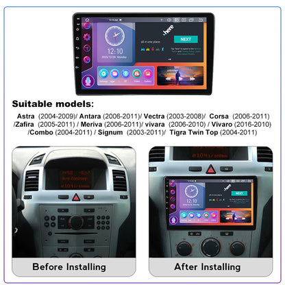 SEPTON Car Radio Stereo Audio for Opel Zafira B 2005 -2014 Astra H 2004-2014