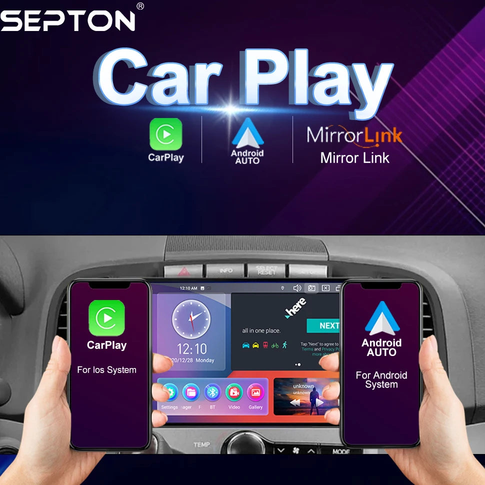 SEPTON Car Radio Stereo Audio for Toyota Venza 2008 - 2016