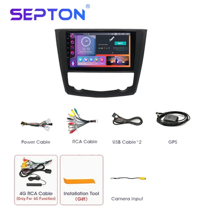 SEPTON Car Radio Stereo Audio for Renault Kadjar 2015 - 2019