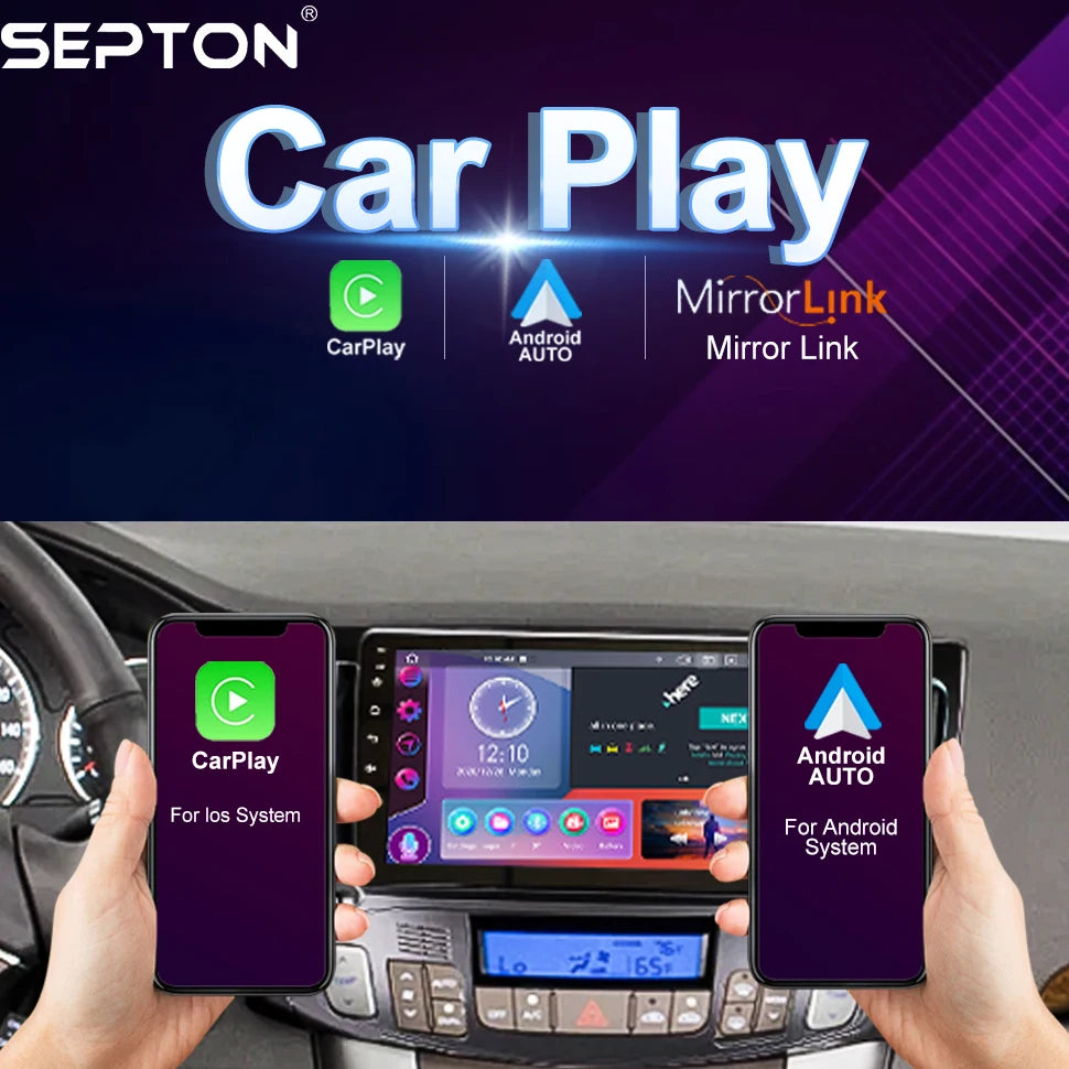 SEPTON Car Radio Stereo Audio for Hyundai Sonata NF Android All-in-one 2008-2010