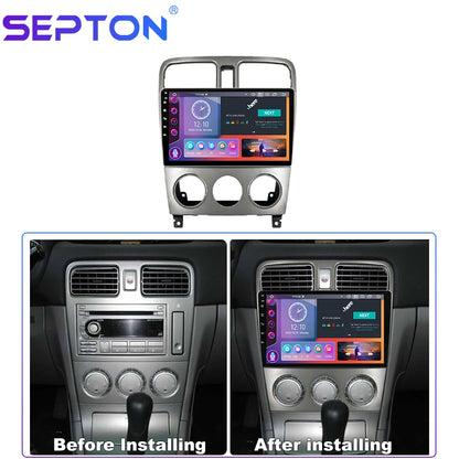 SEPTON Car Radio Stereo Audio for Subaru Forester SG 2002 -2008