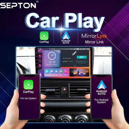 SEPTON Car Radio Stereo Audio for TOYOTA VIOS YARIS 2013 - 2016